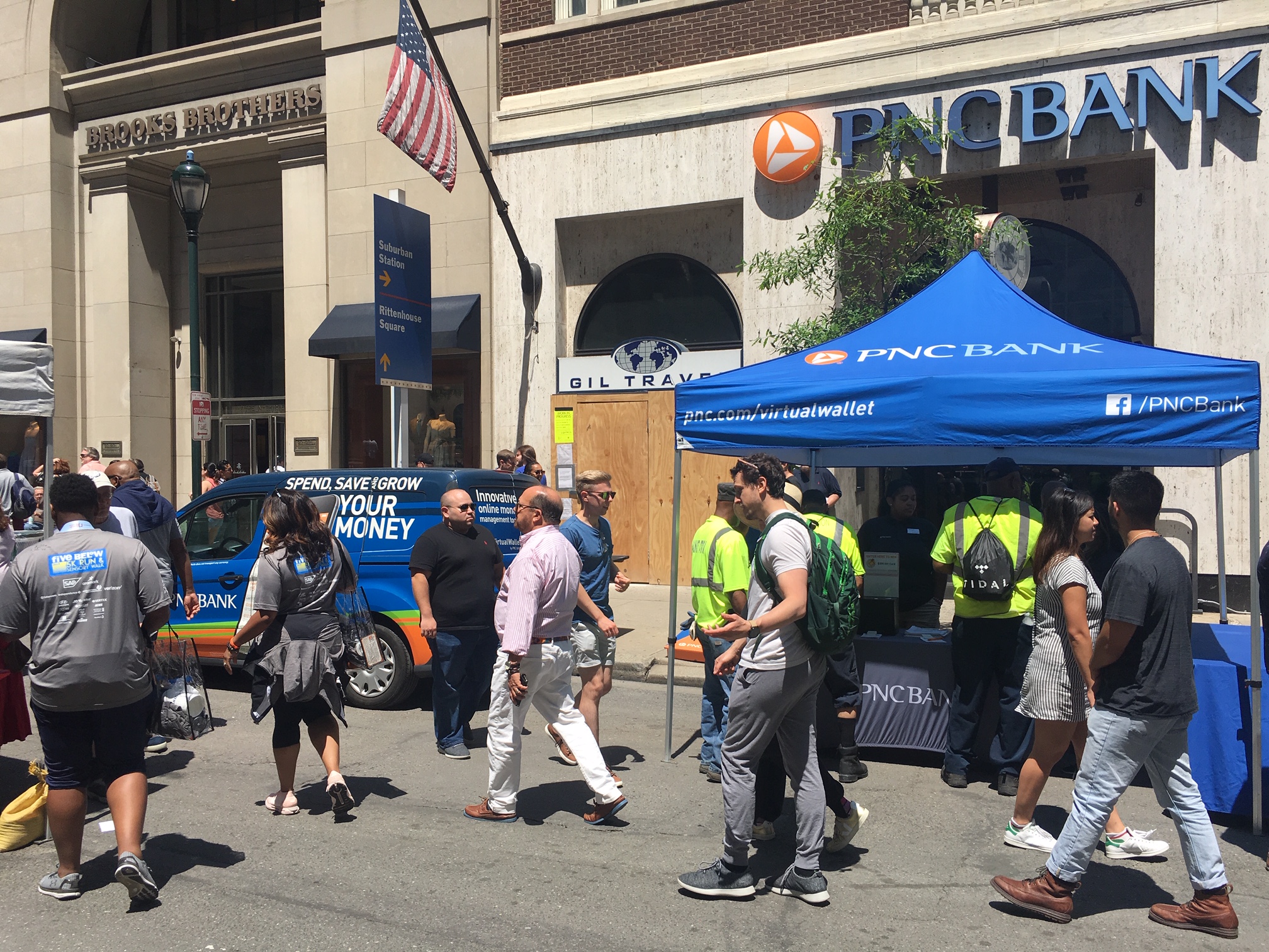 PNC Bank at Rittenhouse Row Spring Festival