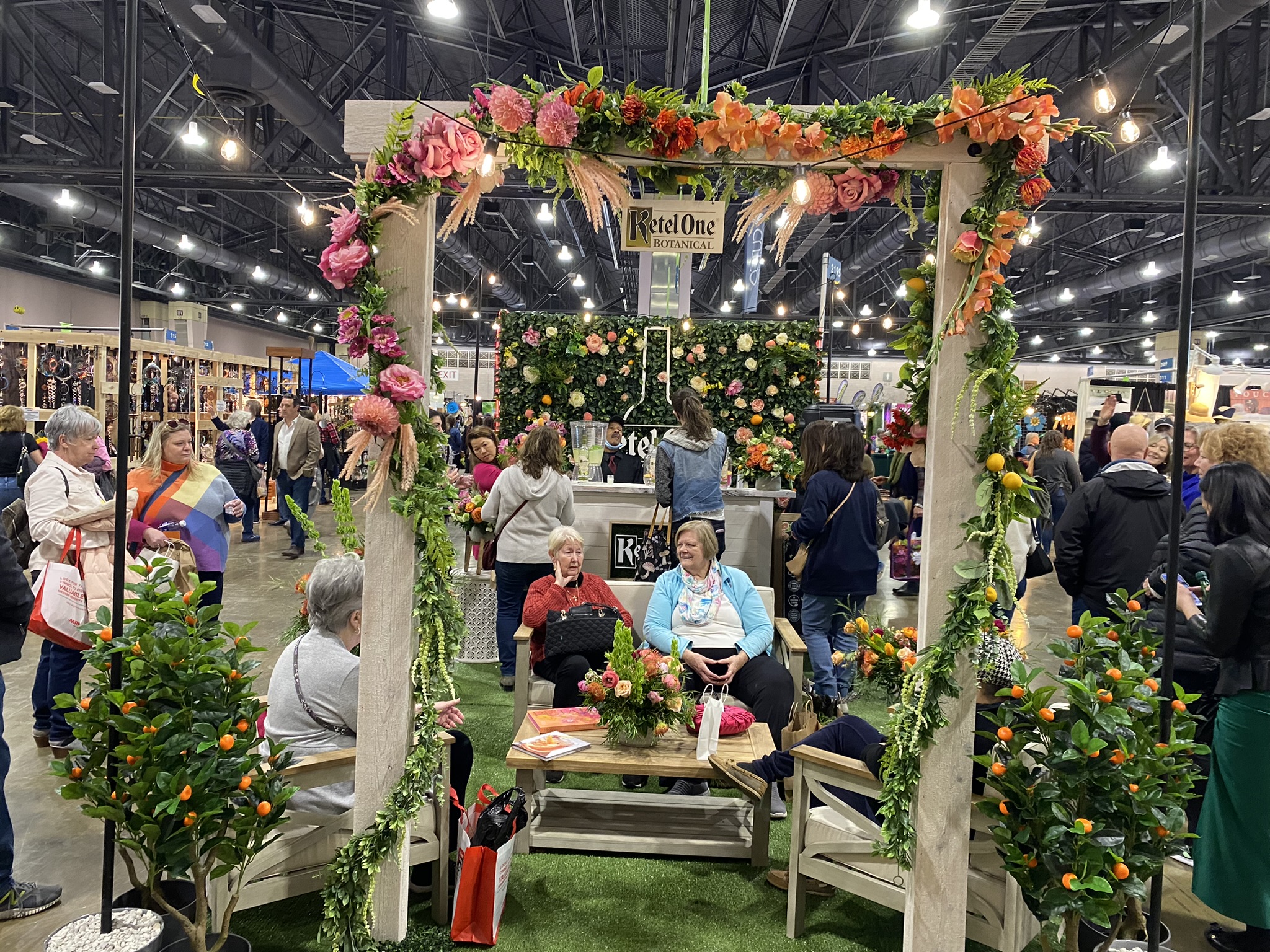 Ketel One Botanical at Philadelphia Flower Show