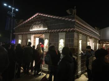PNC Gingerbread Branch at Penn's Landing